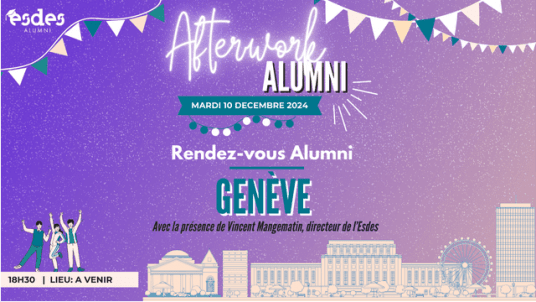 Afterwork  Alumni GENÈVE : Rencontre avec le directeur -  mardi 10 décembre dès 18h30